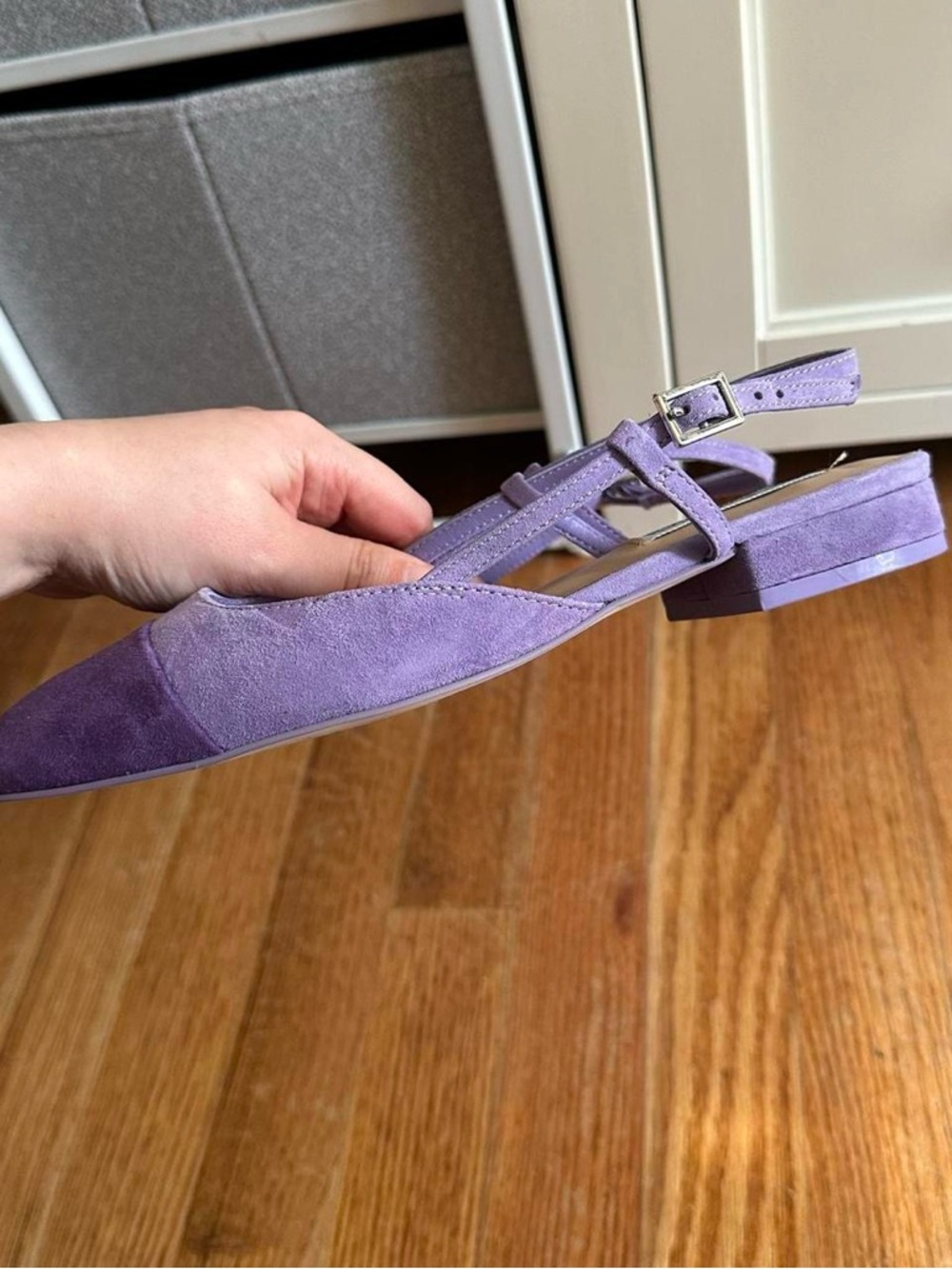 Steve Madden purple sandels - Picture 3 of 4